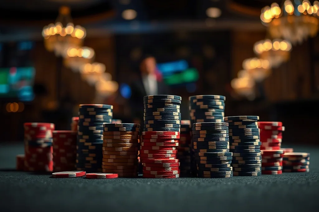 Calculator and notebook showing odds converted into percentages